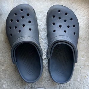 Grey Crocs great condition!